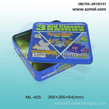 square tin box, chocolate box, candy box, gift box